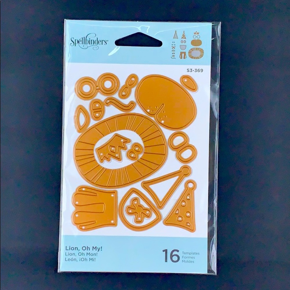 NWT Spellbinders Lion, oh My Dies